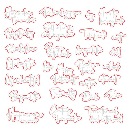 Rest and Relaxation - Honey Cuts - Coordinating Dies - Honey Bee Stamps