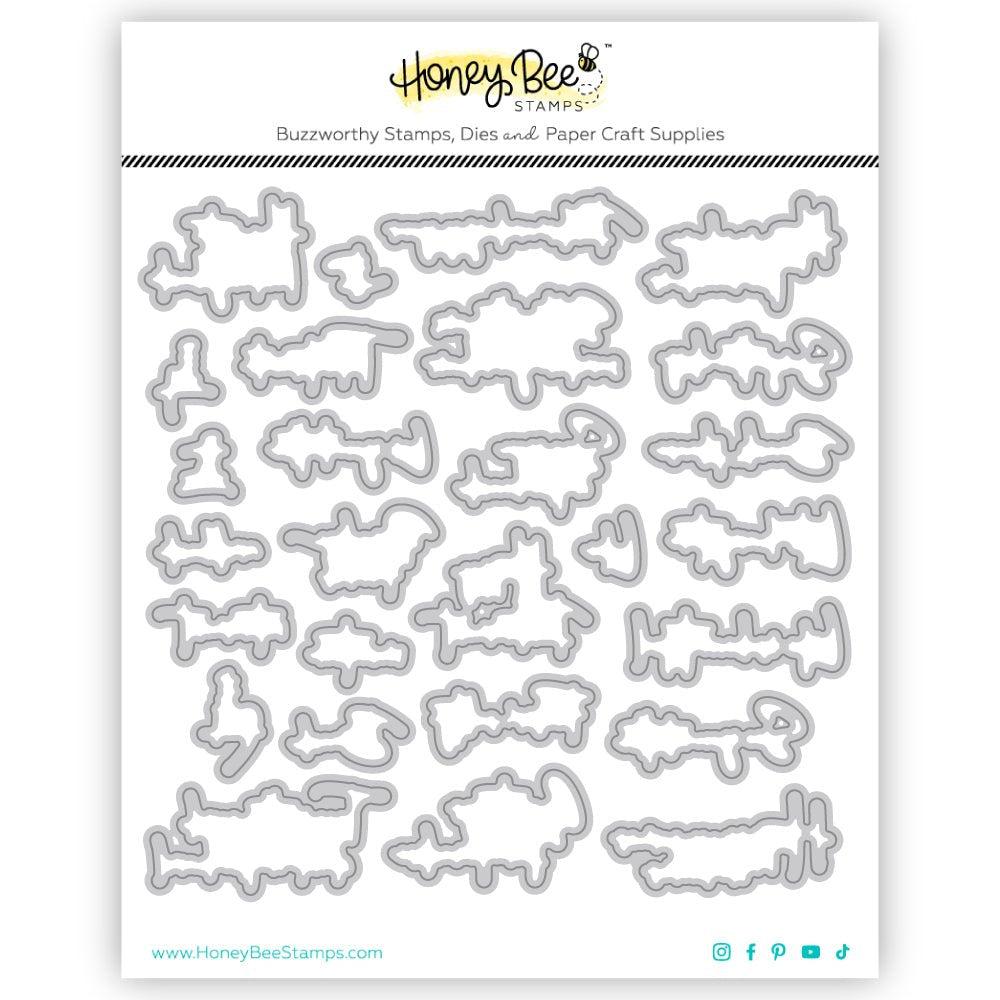 Rest and Relaxation - Honey Cuts - Coordinating Dies - Honey Bee Stamps