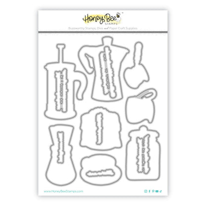 Rise And Grind - Honey Cuts - Coordinating Dies - Honey Bee Stamps