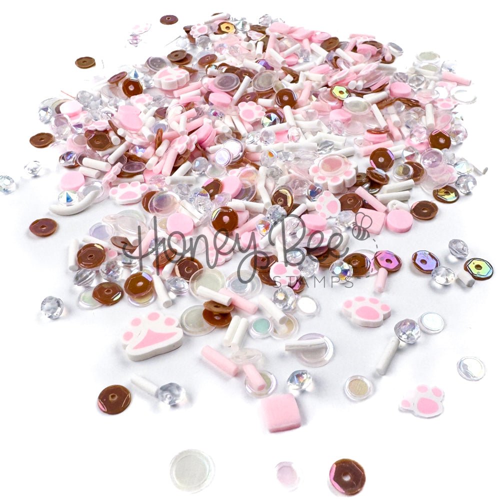 Rosey Whiskers - Sequin Mix - Honey Bee Stamps