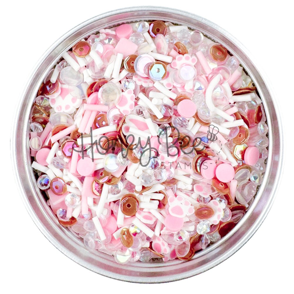 Rosey Whiskers - Sequin Mix - Honey Bee Stamps