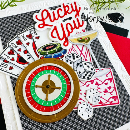 Royal Flush - Honey Cuts - Coordinating Dies - Honey Bee Stamps