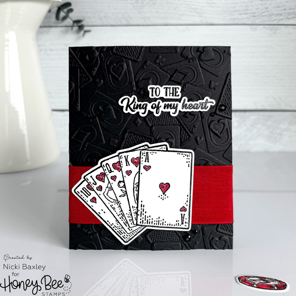 Royal Flush - Honey Cuts - Coordinating Dies - Honey Bee Stamps