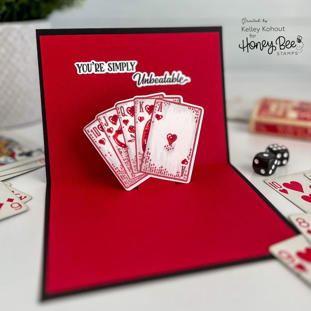 Royal Flush - Honey Cuts - Coordinating Dies - Honey Bee Stamps