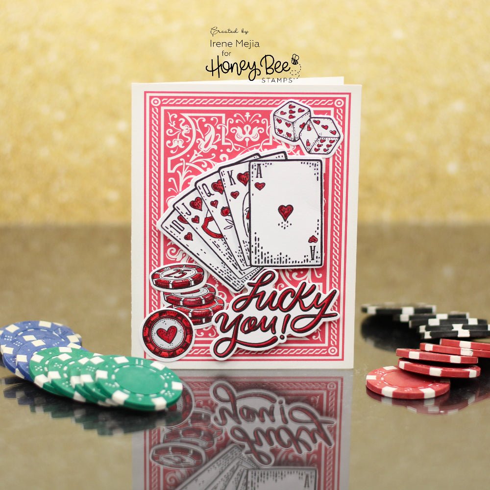 Royal Flush - Honey Cuts - Coordinating Dies - Honey Bee Stamps