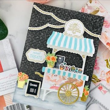 Salvaged Brick - 6"x6" Background Stencil - Honey Bee Stamps