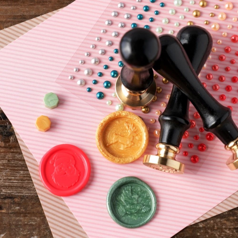 Santa Claus - Wax Stamper - Honey Bee Stamps