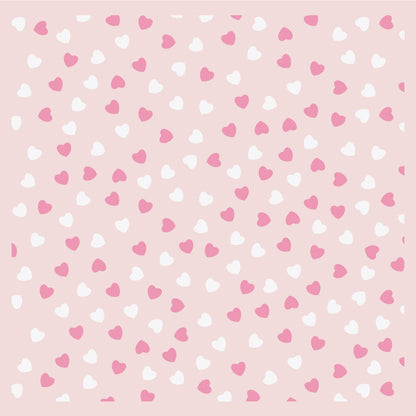 Scattered Hearts - Set of 2 - 6"x6" Layering Background Stencils - Honey Bee Stamps