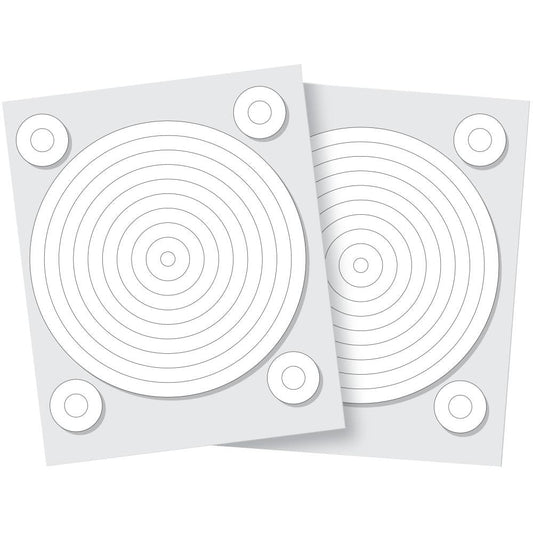 Scrapbook Adhesives 3D Foam Circle Frames Perfect For Shaker Cards - White - Honey Bee Stamps