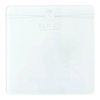 Sealed Glass Mat Working Surface by Spellbinders - 6.25" x 6.25" - Honey Bee Stamps