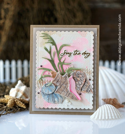 Seas The Day - 6x6 Photopolymer Stamp Set - Honey Bee Stamps