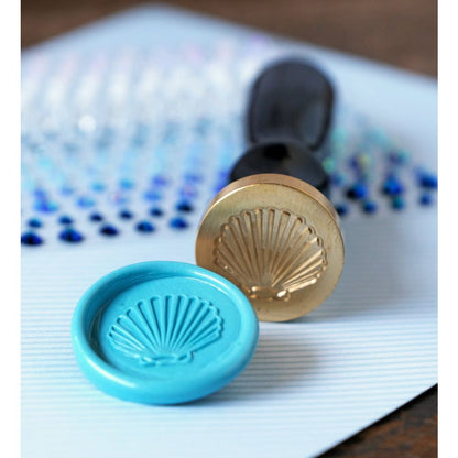 Seashell - Wax Stamper - Honey Bee Stamps
