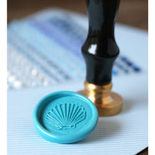 Seashell - Wax Stamper - Honey Bee Stamps