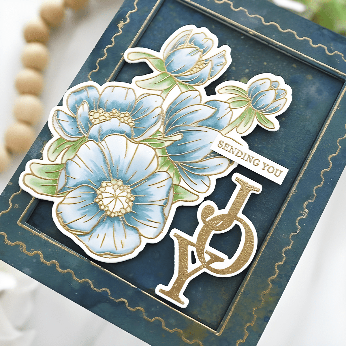 Sending Christmas Joy - 6x8 Photopolymer Stamp Set RETIRING - Honey Bee Stamps
