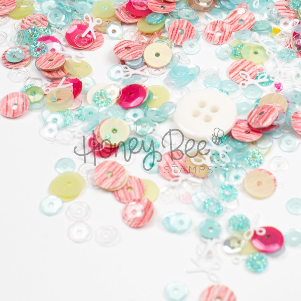 Sew Crafty - Sequin Mix - Honey Bee Stamps