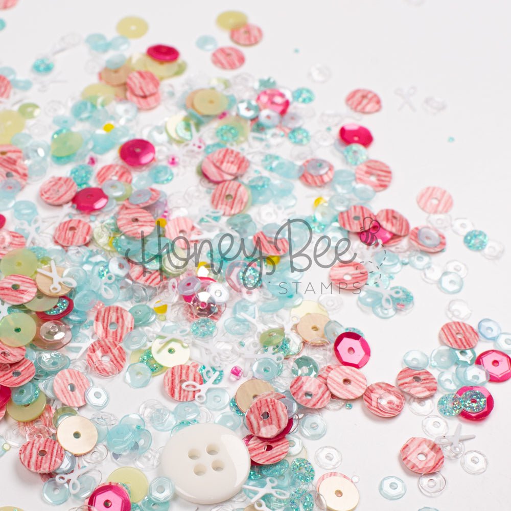 Sew Crafty - Sequin Mix - Honey Bee Stamps