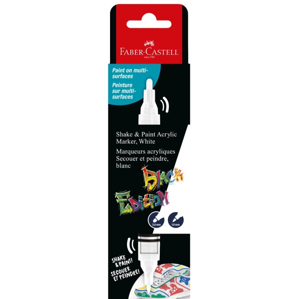 Shake & Paint Acrylic Markers - White - Honey Bee Stamps