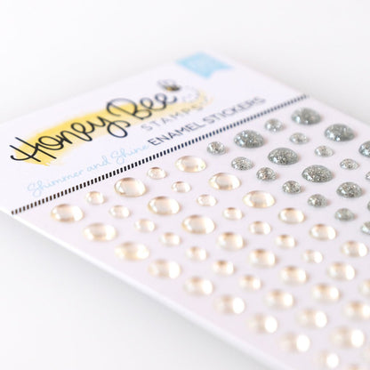 Shimmer & Shine Enamel Stickers - 135 Count - Honey Bee Stamps