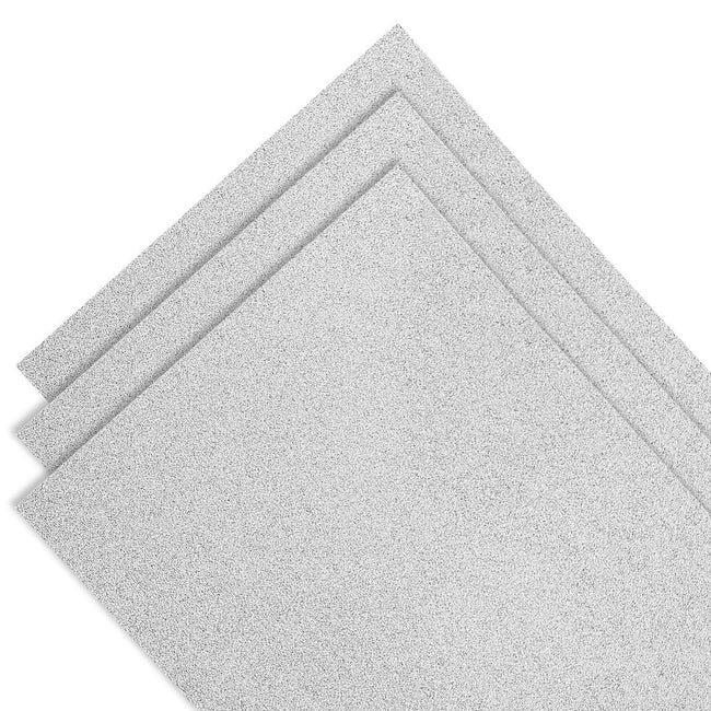 Silver Glitter Cardstock 8.5 x 11" - 10 Sheets - Honey Bee Stamps
