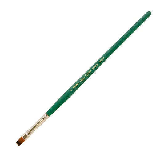 SilverBrush™ Crystal™ Brush Bright Size 4 - Crystal Golden Taklon Paint Brush for Water - Based Media - Honey Bee Stamps