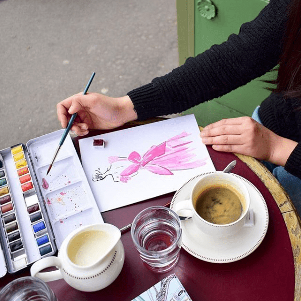 SilverBrush™ Crystal™ Filbert Grass Comb 3/4 Inch - Crystal Golden Taklon Paint Brush for Water - Based Media - Honey Bee Stamps