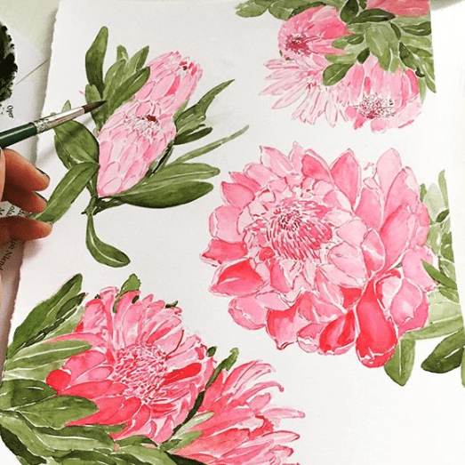 SilverBrush™ Crystal™ Filbert Grass Comb 3/4 Inch - Crystal Golden Taklon Paint Brush for Water - Based Media - Honey Bee Stamps