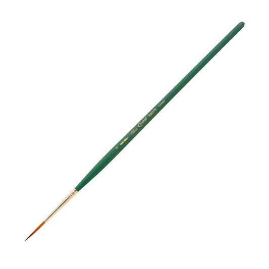 SilverBrush™ Crystal™ Script Liner Brush Size 0 - Crystal Golden Taklon Paint Brush for Water - Based Media - Honey Bee Stamps