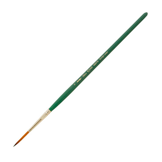 SilverBrush™ Crystal™ Script Liner Brush Size 2 - Crystal Golden Taklon Paint Brush for Water - Based Media - Honey Bee Stamps