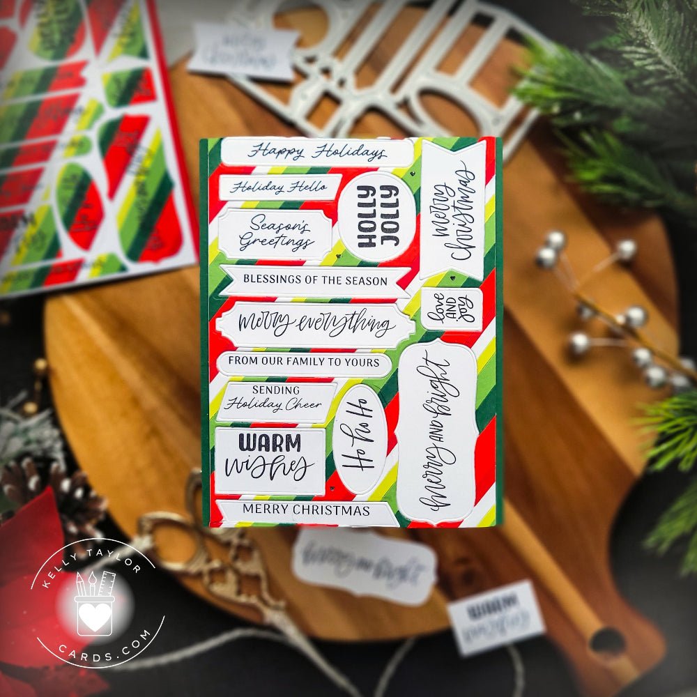 Simply Stated: Holiday - 4"x 6" Stamp Set - Honey Bee Stamps