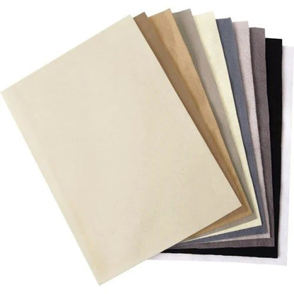 Sizzix Felt Sheets 10 pack of Neutral Colors - Honey Bee Stamps