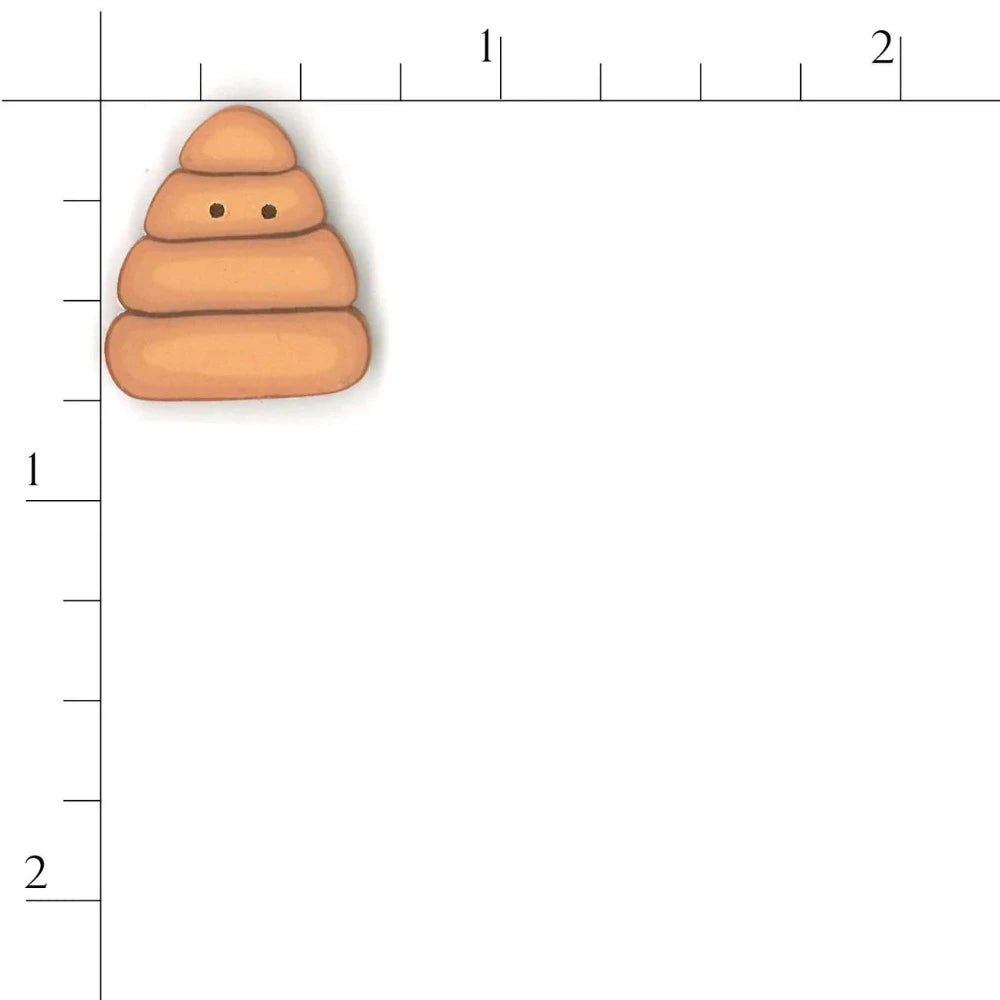 Small Bee Hive Button - 1 per pack - Honey Bee Stamps