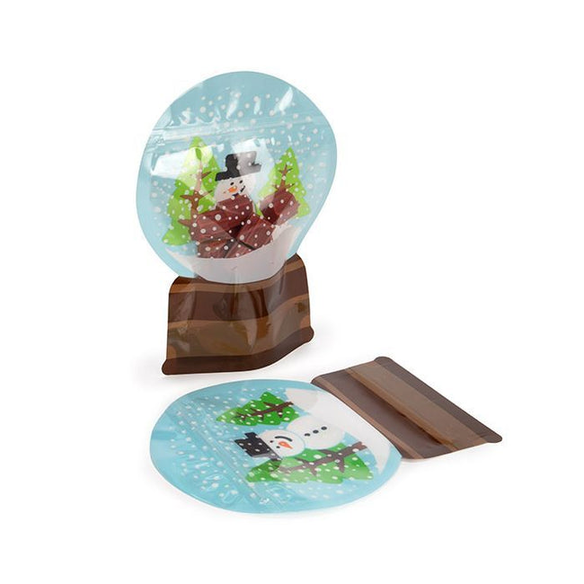 Snow Globe Shaped Pouch - 6" x 2 1/2" x 8" - Pack of 5 - Honey Bee Stamps