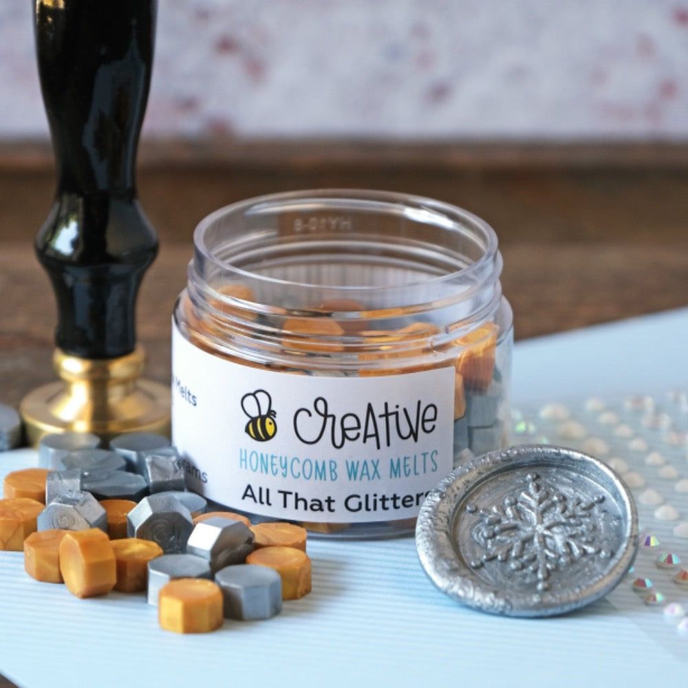 Snowflake - Wax Stamper - Honey Bee Stamps