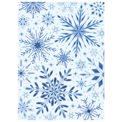 Snowflakes - 3D Embossing Folder - Honey Bee Stamps
