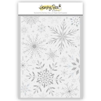 Snowflakes - 3D Embossing Folder - Honey Bee Stamps