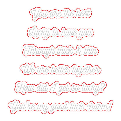 So Lucky - Honey Cuts - Coordinating Dies - Honey Bee Stamps