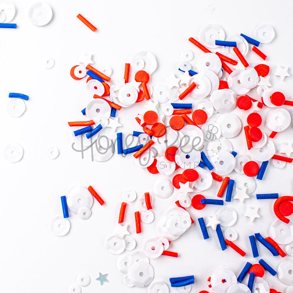 Sparkler - Sequin Mix - Honey Bee Stamps