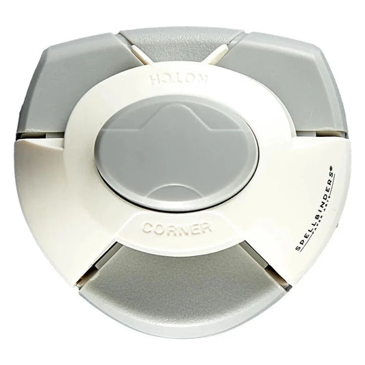 Spellbinders 1 - 2 Punch: Corner Rounder & Notch Paper Punch - Honey Bee Stamps