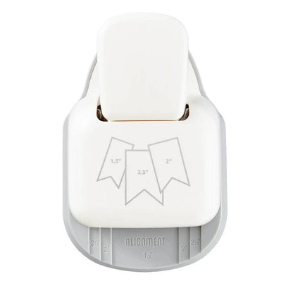 Spellbinders 3 - in - 1 Banner Paper Punch - Honey Bee Stamps