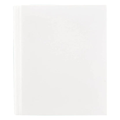 Spellbinders Better Press Letter Press System Cotton Cardstock 8.5"X11" - Porcelain - 25 Sheets - Honey Bee Stamps