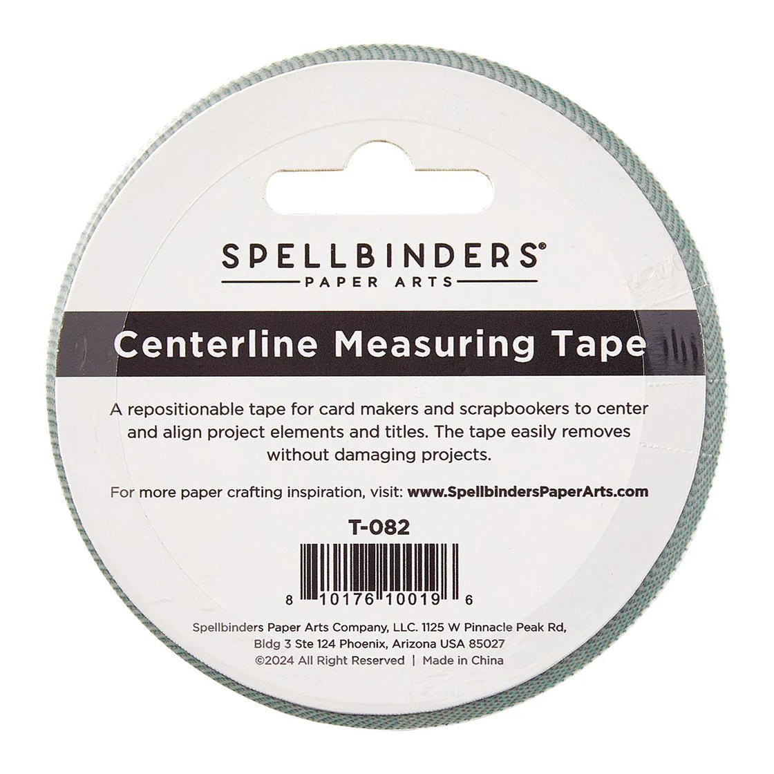 Spellbinders Centerline Measuring Tape - Honey Bee Stamps