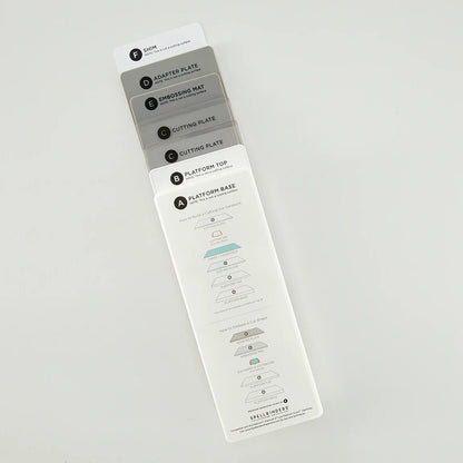 Spellbinders Compact Universal Plate System - 3.5" X 9.0" - Honey Bee Stamps