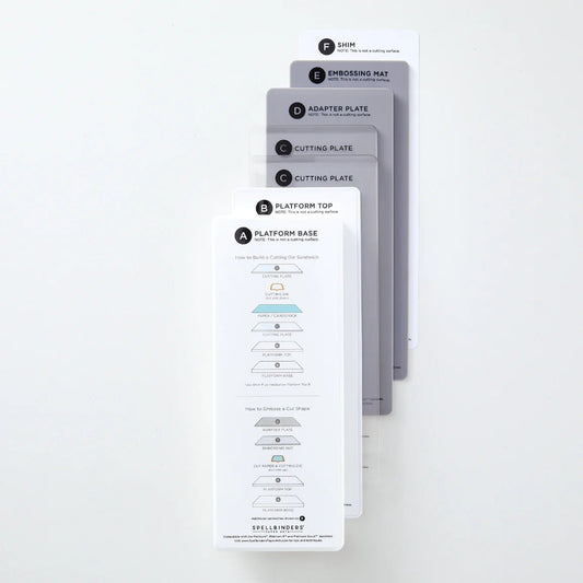 Spellbinders Compact Universal Plate System - 3.5" X 9.0" - Honey Bee Stamps