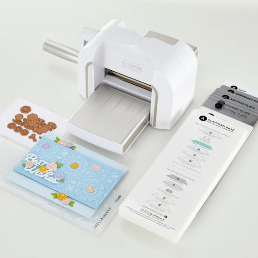 Spellbinders Platinum Scout Die Cutting and Embossing Machine - 3.5" Platform - Honey Bee Stamps