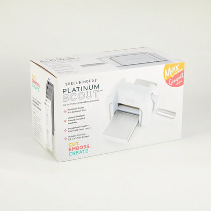 Spellbinders Platinum Scout Die Cutting and Embossing Machine - 3.5" Platform - Honey Bee Stamps