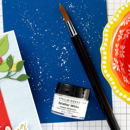 Spellbinders Splatter White Opaque Watercolor - Honey Bee Stamps