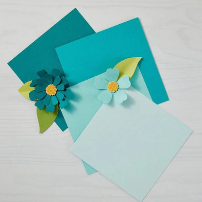 Spellbinders The Full 48 Colorwheel Cardstock 8.5"x11" - 48 Sheets - Honey Bee Stamps