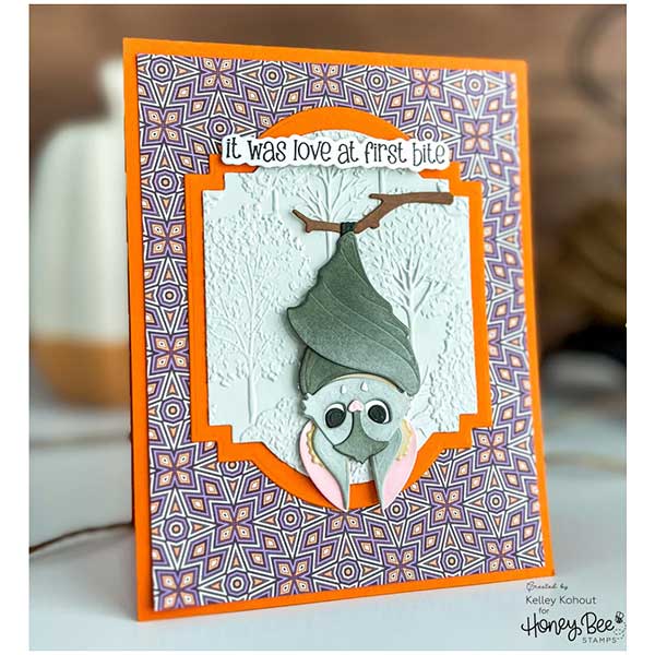 Spooktacular Paper Pad 6x8.5 - 24 Double - Sided Sheets - Honey Bee Stamps