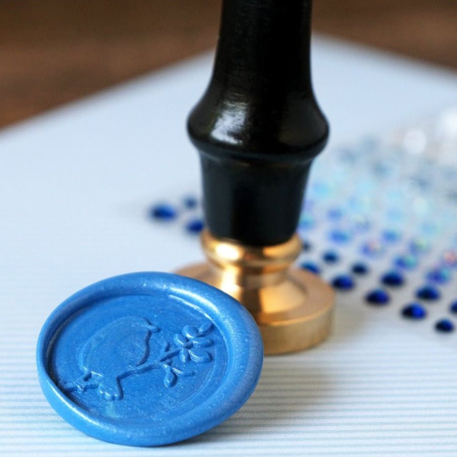 Spring Bird - Wax Stamper - Honey Bee Stamps