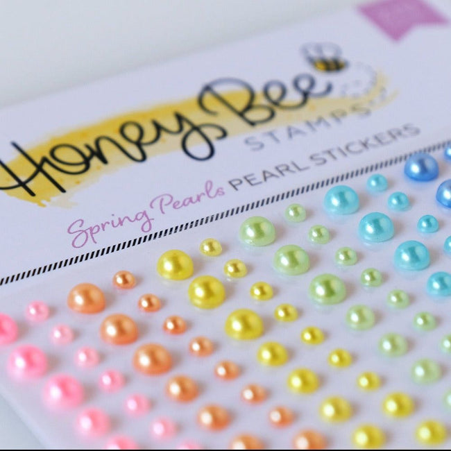 Spring Pearls - Pearl Stickers - 210 Count - Honey Bee Stamps